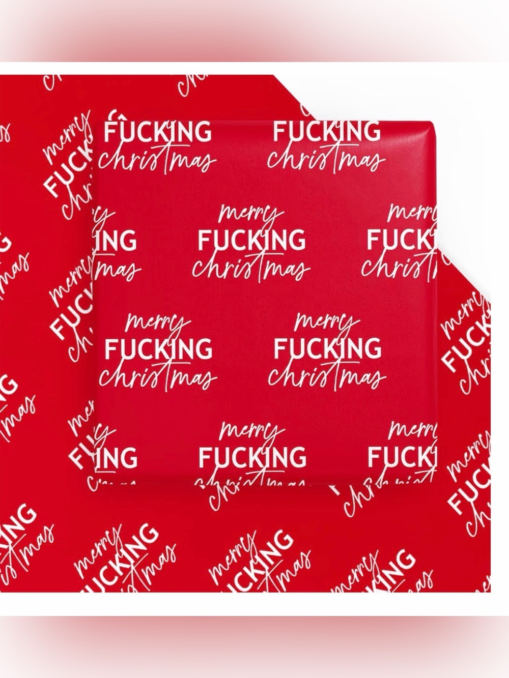 Inappropriate Holiday Wrapping 5 Sheets One of Each